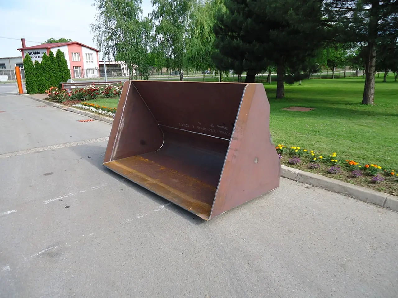 Gefertigte Radladerschaufel